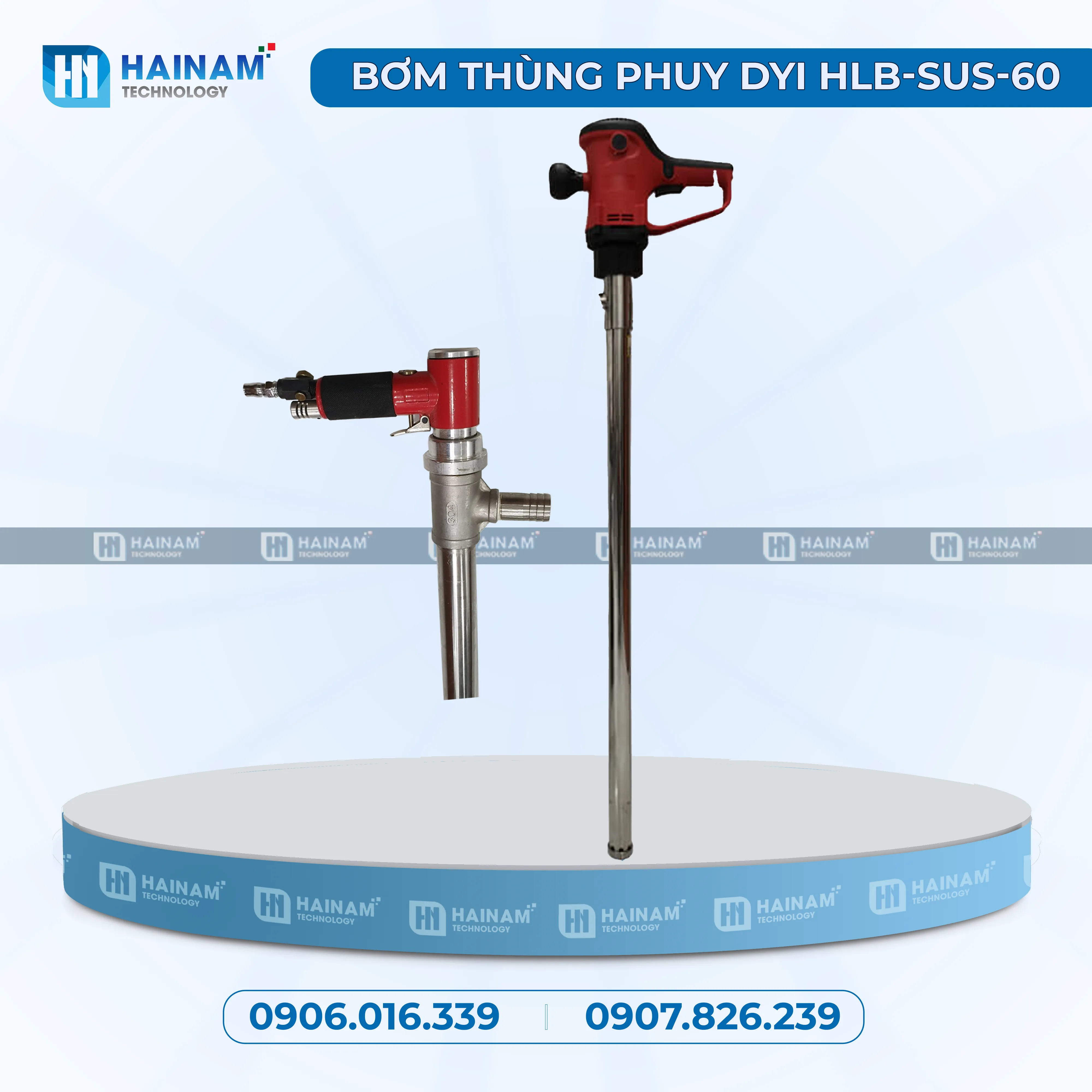 Bơm thùng phuy khí nén DYI HLBP-SUS-60
