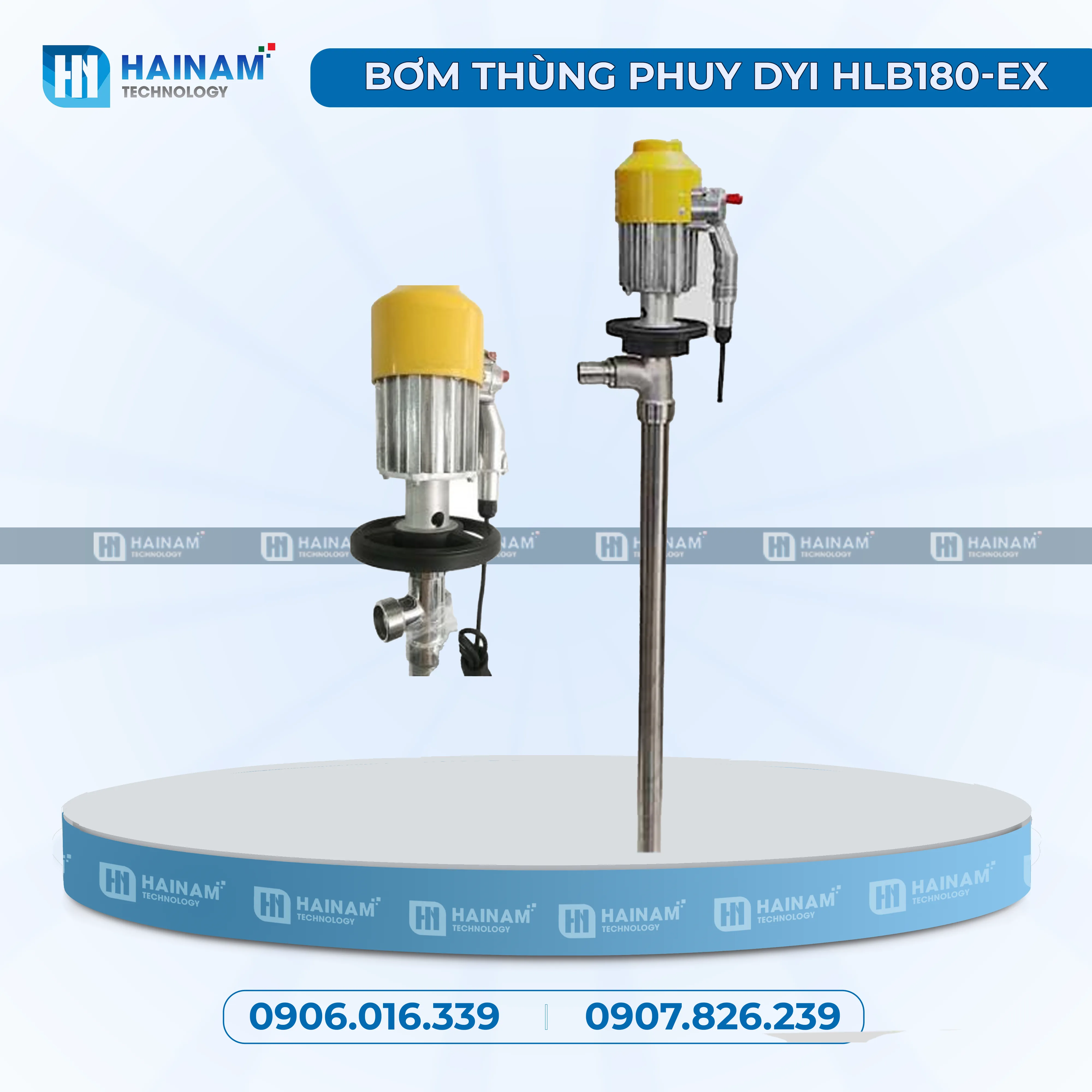 Bơm thùng phuy phòng nổ DYI HLB180-EX