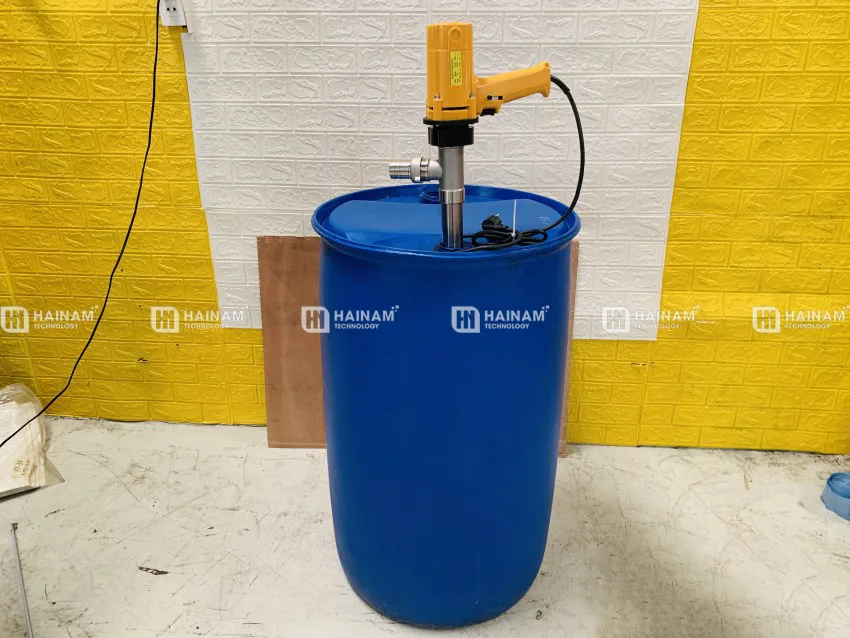 Bơm thùng phuy điện chính hãng, chất lượng