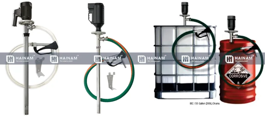 Các lỗi thường gặp khi sử dụng bơm thùng phuy