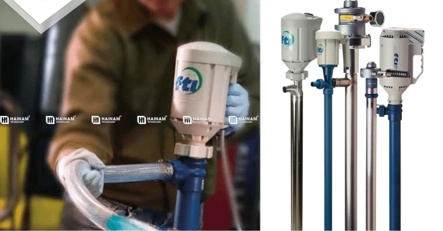 Vệ sinh bơm thùng phuy