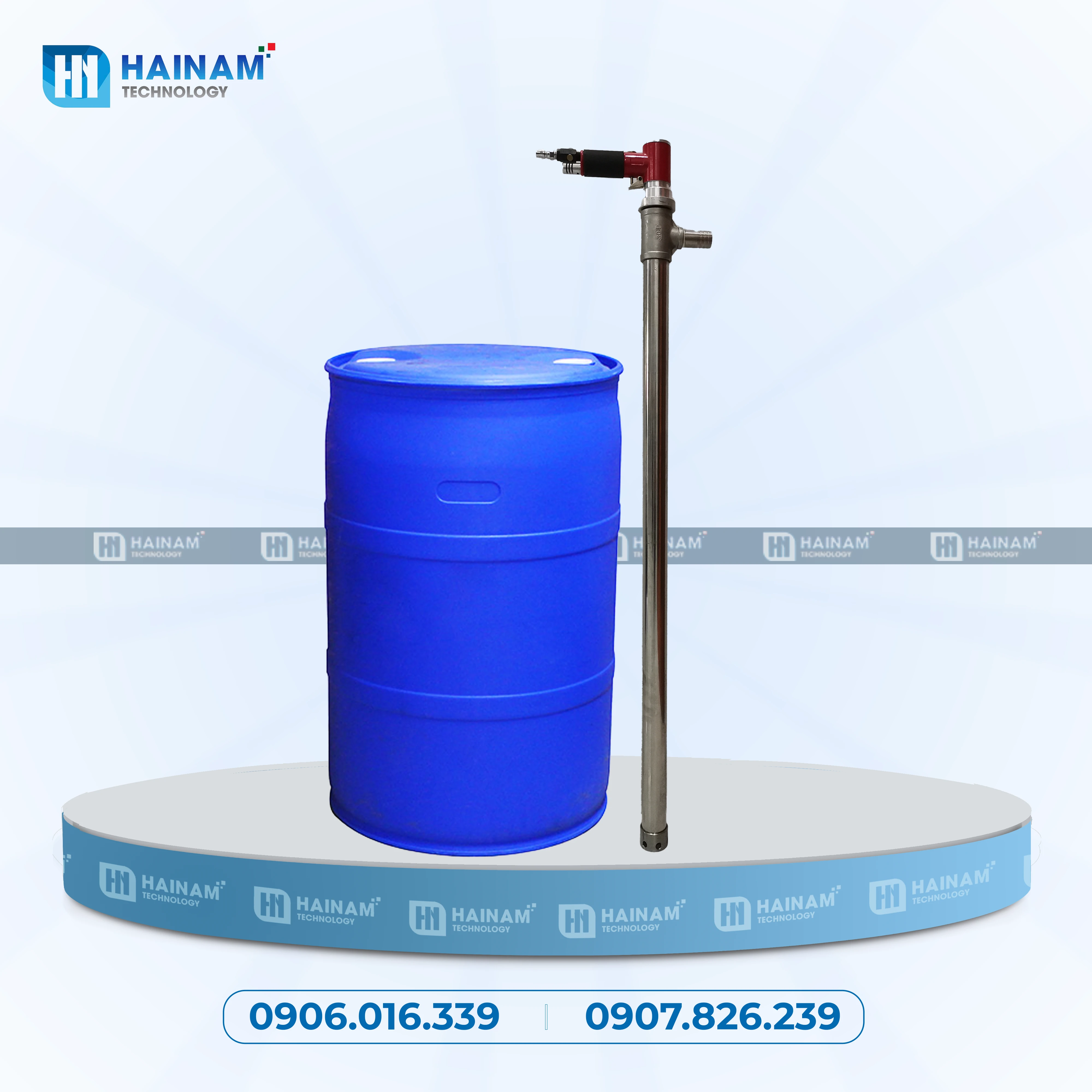 Bơm thùng phuy khí nén