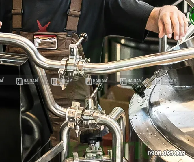 Bơm màng kết nối Clamp vi sinh